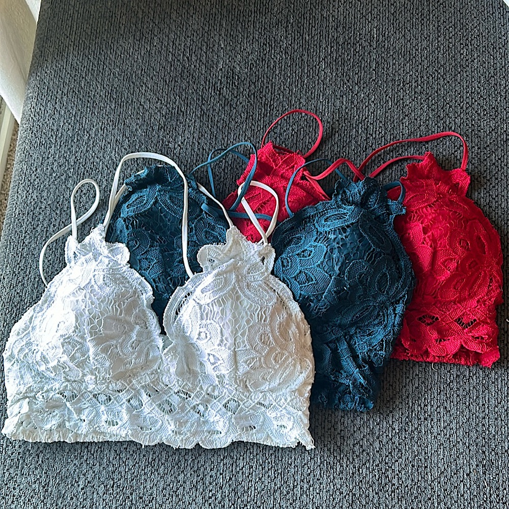 Set of 3 Bralettes